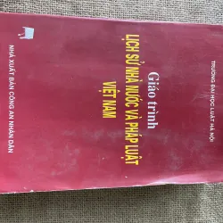 Lịch sử nhà nước và pháp luật Việt Nam , khổ lớn, 
