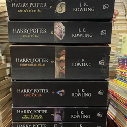 Harry Potter full bộ 7 tập bản bìa đen 325737