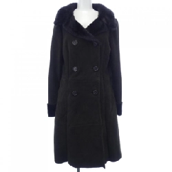 【Mã giảm giá】Áo khoác lông cừu PRADA