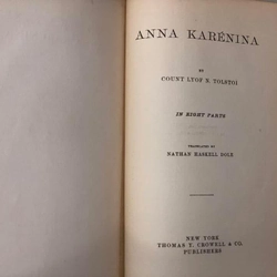 Sách cổ ANNA KARÉNINA - Tolstoi - 1886 454833