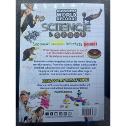 Science and stuff mới 90% sách tranh màu ngoại văn khoa học đời sống Guinness world records HPB1605 SÁCH NGOẠI VĂN 351254