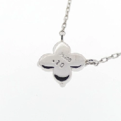 Dây chuyền kim cương hoa PT900/PT850 0.10CT - Hàng hiệu Authentic 857382