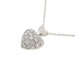 Dây chuyền kim cương pavé hình trái tim PT 0.30CT - Hàng hiệu Authentic 851247