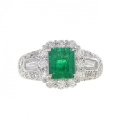 Nhẫn Emerald PT900 1.13CT - Hàng hiệu Chính hãng 850204