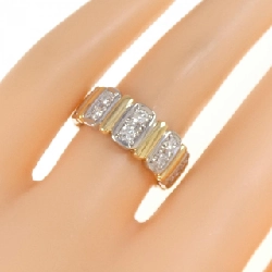 Nhẫn kim cương PT900/K18YG 0.52CT 671973