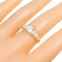 Nhẫn kim cương K18YG 0.68CT 670584