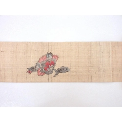 Đai Nagoya - Dệt tơ tằm, chế tác Yuzen - Hàng hiệu Authentic 875215