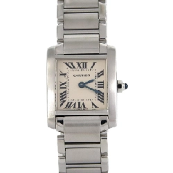 Cartier Tank Française SM W51008Q3 SS Quartz - Hàng hiệu Chính hãng