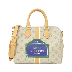 Túi xách Boston Louis Vuitton Monogram Speedy Bandoulière 25cm M46749 - Hàng hiệu Chính hãng