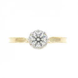 Nhẫn kim cương Solitaire 750YG/PT 0.250CT 673572