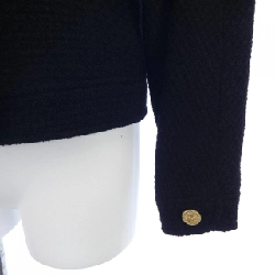 【Mã giảm giá】【Cổ điển】Áo khoác không cổ CHANEL 640636