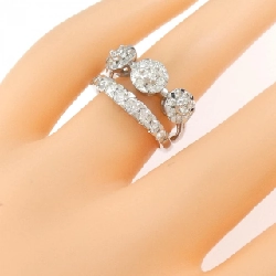 Nhẫn kim cương K18WG 1.03CT 669261