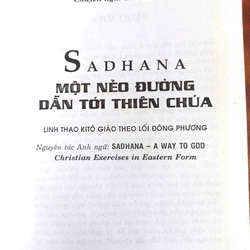 Sadhana Một Nẻo Đường Dẫn Tới Thiên Chúa - Anthony De Mello 388166