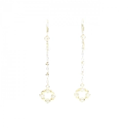 K18YG Bông tai kim cương 0.08CT - Hàng hiệu Chính hãng