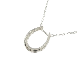 K18WG Mặt dây chuyền hình móng ngựa kim cương 0.20CT - Hàng hiệu Chính hãng 859127