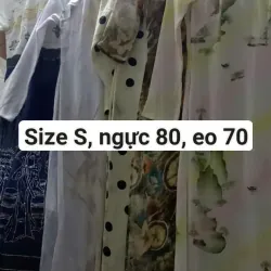 Lô 05 cái áo dài size S giá 95k