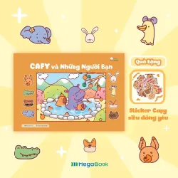Sách Tô Màu - Capy và những người bạn - Megabooks - NENA2509 Blogmeo21025