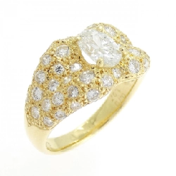 Nhẫn kim cương K18YG 0.70CT - Hàng hiệu Chính hãng