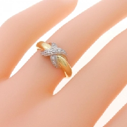 Nhẫn kim cương 750YG/PT900 0.11CT - Hàng hiệu Chính hãng 848046