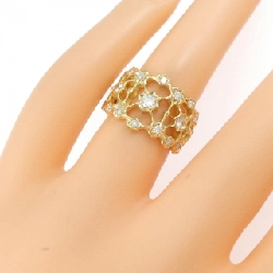 Nhẫn kim cương K18YG 0.50CT 669728