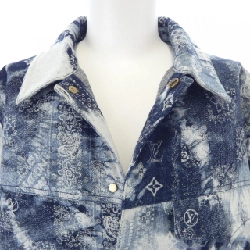 Áo sơ mi denim tay ngắn họa tiết monogram LOUIS VUITTON HNS17XNW2 - Hàng hiệu Authentic 901845