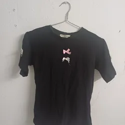 ÁO THUN BABY TEE ĐÍNH NƠ MỎNG