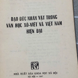 LƯU LIÊN , ĐẠO ĐỨC NHÂN VẬT TRONG  VĂN HỌC XÔ-VIẾT VÀ VIỆT NAM HIỆN ĐẠI 545886