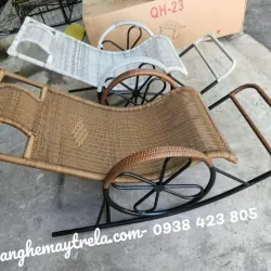 Ghế bập bênh nhựa giả mây giá rẻ 797263