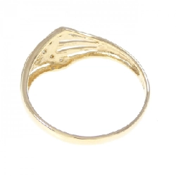 Nhẫn kim cương K18YG 0.03CT - Hàng hiệu Chính hãng 853011