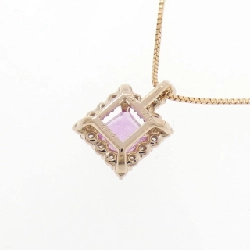K18PG Sapphire Necklace 0.37CT - Hàng hiệu Authentic 858392