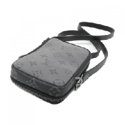 Túi đeo chéo Louis Vuitton Monogram Eclipse Reverse Double Phone Pouch M69534 612499
