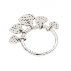 Nhẫn kim cương pavé hình trái tim K18WG 0.30CT - Hàng hiệu chính hãng 854761