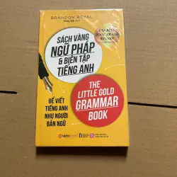 Sách vàng ngữ pháp và biên tập tiếng anh