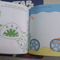 Thanh lý 1 cuốn Star wars (bìa cứng, lật mở) 732672