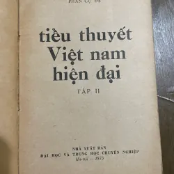 PHAN CỰ ĐỆ - TIỂU THUYẾT VIỆT NAM HIỆN ĐẠI, 2 TẬP , DÀY KHOẢNG 700 TRANG 592143