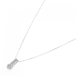 K18WG Hoa Đá Kim Cương Dây Chuyền 0.26CT - Hàng hiệu Chính hãng 858955