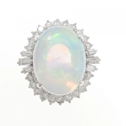 Nhẫn Opal tổng hợp PT900 6.66CT - Hàng hiệu Authentic 849481