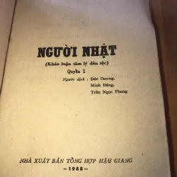 Người Nhật-Nhà Xuất Bản Tổng Hợp Hậu Giang 957983