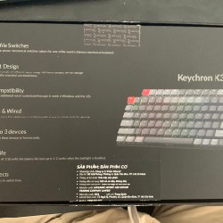 Bàn phím Keychron K3V3 Led RGB brown switch  6796