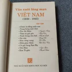 VĂN XUÔI LÃNG MẠN VIỆT NAM (1930 - 1945) TẬP TÁM 729242