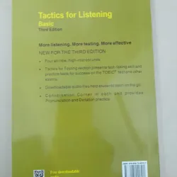 Luyện kỹ năng Nghe Tiếng Anh (Tactics for Listening - Basic [Third Edition]) 674291