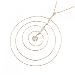 K18PG Dây chuyền kim cương 0.15CT - Hàng hiệu Chính hãng 860181