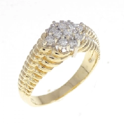 Nhẫn kim cương Ponte Vecchio 0.24CT - Hàng hiệu Authentic