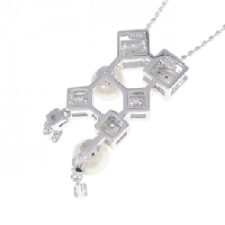 K14WG/K10WG Ngọc trai Akoya Dây chuyền - Hàng hiệu Chính hãng 857782