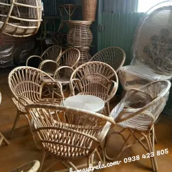 Ghế mây tự nhiên đuôi công nhỏ đọc sách 593257