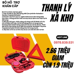 THANH LÝ XẢ KHO - BỘ HỖ TRỢ KHẨN CẤP Ô TÔ 379710