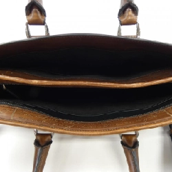 Berluti Anjou Small Scritt Leather Brief BAG - Hàng hiệu Authentic 900205