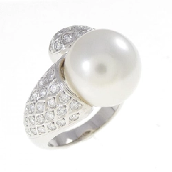 Nhẫn ngọc trai trắng PT900 12.1mm - Hàng hiệu Authentic