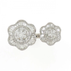 Nhẫn kim cương hoa K18WG 1.06CT - Hàng hiệu Authentic 852815