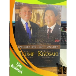 (TẶNG BOOKMARK) Tại Sao Chúng Tôi Muốn Bạn Giàu - Donald J Trump, Robert T Kiyosaki Sách kinh tế - tài chính - chứng khoán RBK0302